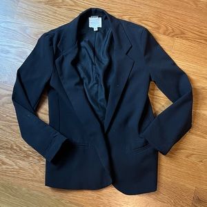 Silence + Noise oversized black blazer